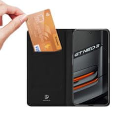 Dux Ducis Skin Pro knjižni usnjeni ovitek za Realme GT Neo 3, črna