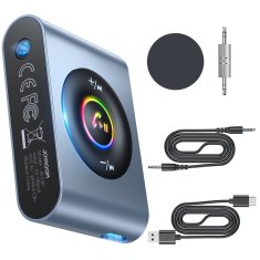 Joyroom JR-CB1 Bluetooth Transmitter 3.5mm mini jack, siva