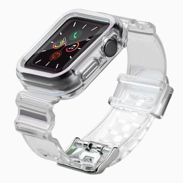 HURTEL Hurtel silikonski pašček za Apple Watch 40mm - črna