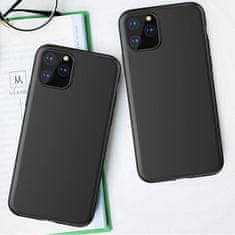 HURTEL Elastični gel etui za iPhone 15 Pro Soft Case črn
