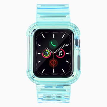 HURTEL Hurtel silikonski pašček za Apple Watch 40mm - modra