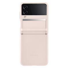 Samsung usnjen ovitek flap za galaxy z flip4 peach (ef-vf721lpegww)