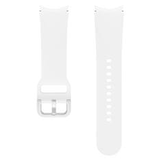 Samsung športna elastična zapestnica za samsung galaxy watch 4/4 classic / 5/5 pro (s / m) bela (et-sfr90swegeu)