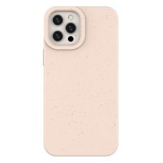 slomart Eco Case ohišje za iPhone 12 Pro silikonski ovitek za telefon roza barve