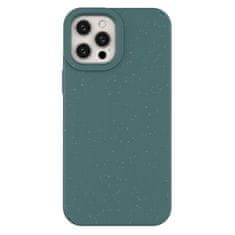 slomart Eco Case iPhone 12 Pro silikonski ovitek za telefon zeleni