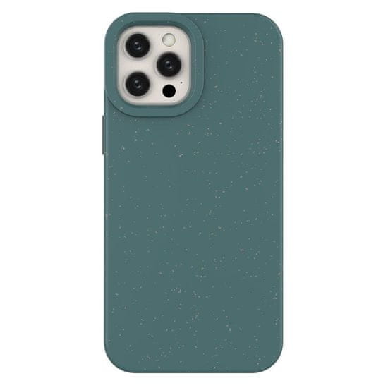 slomart Eco Case iPhone 12 Pro silikonski ovitek za telefon zeleni
