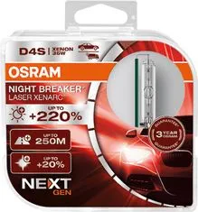 Osram ksenonska žarnica D4S 12/24V XENARC NIGHT BREAKER LASER +220% BOX