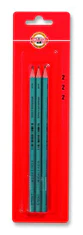 Koh-i-Noor svinčnik št. 2 grafit 3 kosi