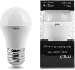 GAUSS LED žarnica E27 6W 4100K