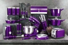 Berlingerhaus Posoda za hrano komplet 3 kosov Purple Metallic Line BH-6827