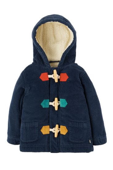 Frugi TOPEL PLAŠČ IZ ŽAMETA Indigo/Space