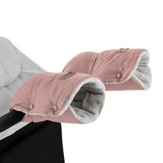 Petite&Mars Jasie rokav za voziček / rokavice Dusty Pink