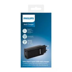 Philips 220V Polnilec 65W Ultra Fast 3x vhod