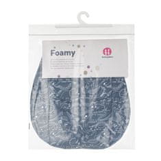 Petite&Mars PETITE&amp;MARS Vložek za voziček Foamy Anthracite Dino