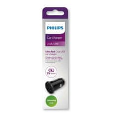 Philips Avto polnilec 2,4A z dvema USB vhodoma