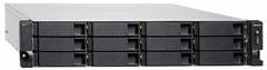 Qnap Nas 2U Rack strežnik, za 12 diskov, 32 GB, 10Gb mreža, črn (TS-h1277XU-RP-3700X-32G)