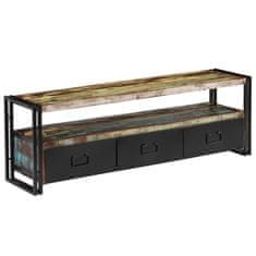 Vidaxl TV omarica iz trdnega predelanega lesa 120x30x40 cm