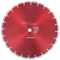 Vidaxl Diamantni rezalni disk s turbo jeklom 350 mm
