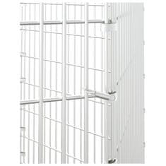 Vidaxl Ograda za živali na prostem s 6 paneli 54x80 cm železo