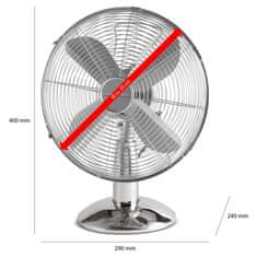 ProfiCare VL 3062 ventilator 25cm kovinski