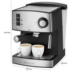 Clatronic ES 3643 espresso 1,6l, 15bar