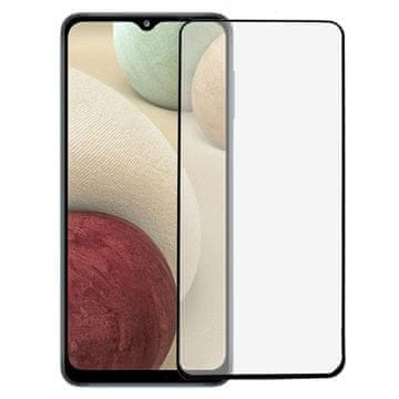 MG Hard Full Glue zaščitno steklo za Samsung Galaxy A12, črna