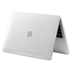 Tech-protect Smartshell ovitek za Macbook Air 13 2022, glitter prozoren