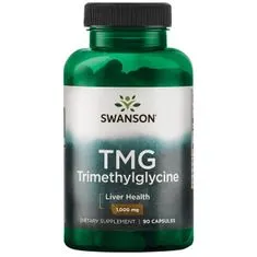 Swanson TMG (trimetilglicin), 1000 mg, 90 kapsul
