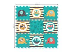 Wiky Mehki bloki - Sova in slon 9 kosov 32x32 cm