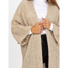 Och Bella Ženski volneni pulover OCH BELLA beige TW-SW-BI-M31.36X_390067 Univerzalni