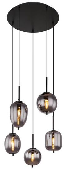 Globo Viseča svetilka Globo BLACKY 15345-5