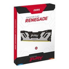 Kingston FURY Renegade Silver pomnilnik (RAM), DDR5, 16 GB, 6400 MHz, CL32 (KF564C32RS-16)