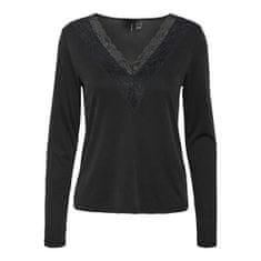 Vero Moda Ženska majica s kratkimi rokavi VMPHINE 10270480 Black (Velikost XS)