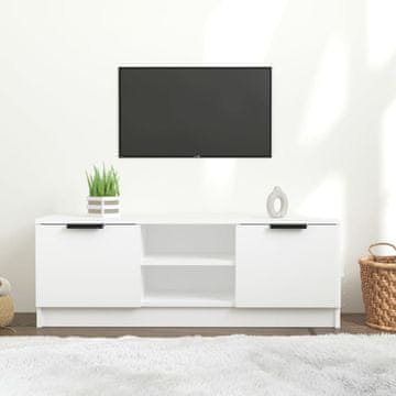 Vidaxl vidaXL TV stojalo belo 102x35x36,5 cm