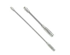 KING TONY TOOLS Prilagodljiv podaljšek 1/4" 450Mm z ročajem Chrome