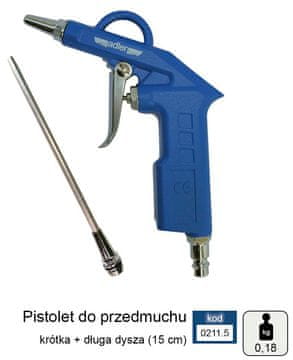 shumee PIŠTOLA ZA PIHANJE ADLER 2cm+15cm