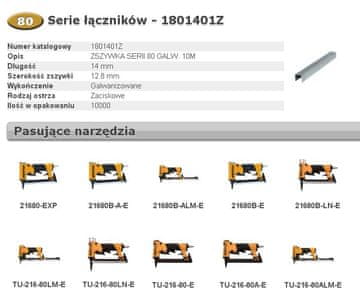 Bostitch Sponke 80 14Mm 10 000 kosov.