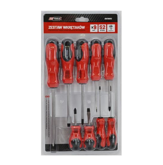 shumee AWTOOLS SET IZVIJAČEV BLISTER S2 / 9 kos.