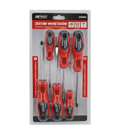shumee AWTOOLS SET IZVIJAČEV S2 / 6 kos.