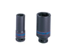 KING TONY TOOLS Udarna vtičnica dolga 1/2" 17 mm X 80 mm Cr-Mo