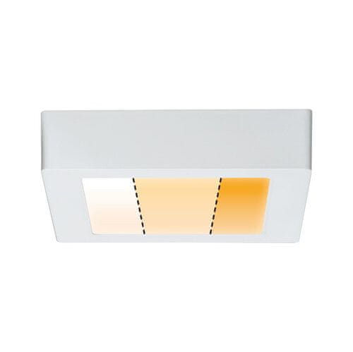 Paulmann LED stropna svetilka CARPO 22,5 cm kvadratna 13W 2300-3000K 1520lm bela