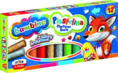 BAMBINO Klasična plastelina 12 barv
