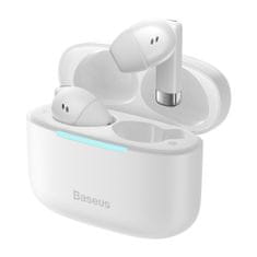 BASEUS baseus in -ear brezžične tws slušalke baseus bluetooth 5.3 bele (bowie e9)