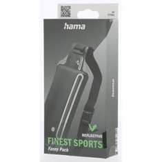Hama Finest Sports, športna torbica za pas za mobilni telefon in manjše predmete, antracit