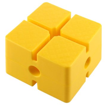 Merco Večpak 4 kosi spojke BK-2 univerzalna majhna rumena