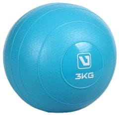 LiveUp Multipack 2pcs Žoga za vadbo z utežmi, modra, 3 kg