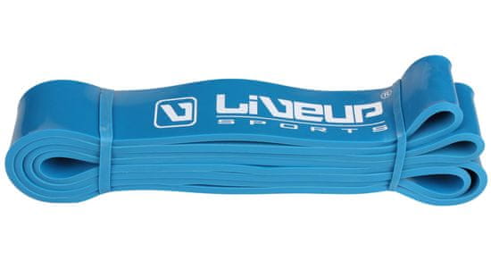 LiveUp Aerobna guma za fitnes 208 x 0,45 cm modra, S