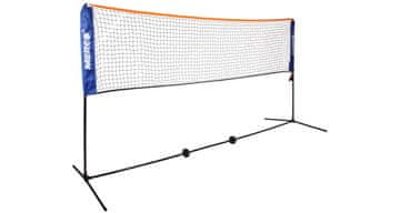 Merco Stojalo za badminton/tenis za igrišče, 3 m, vključno z mrežo