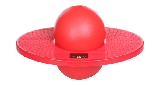 Merco Multipack 2 kosov Odbijajoča žoga - fitnes orodje, rdeča