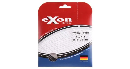 Exon Hydron Hexa teniška pletenica 11,7 m črna, 1,29